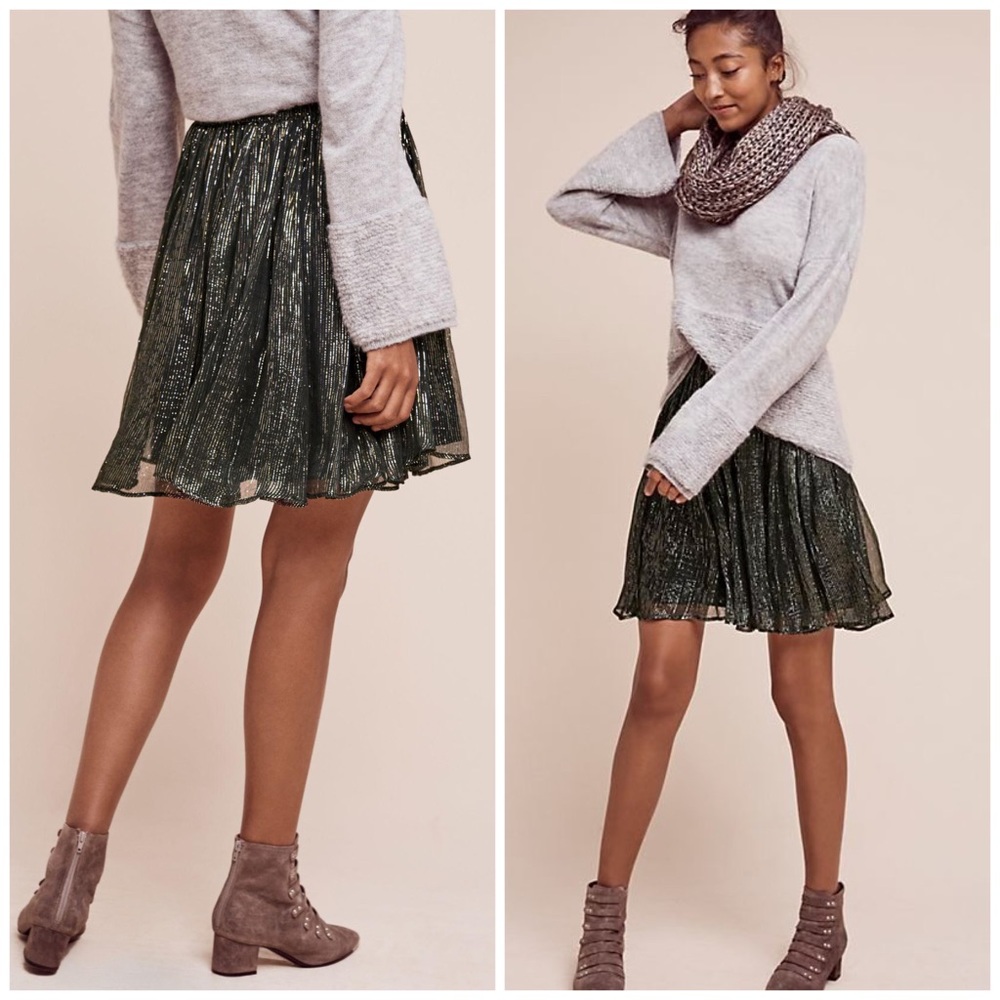 Anthropologie Ranna Gill Idina Mini Skirt NWT